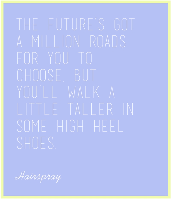 You'll walk a little taller in some high heel shoes...